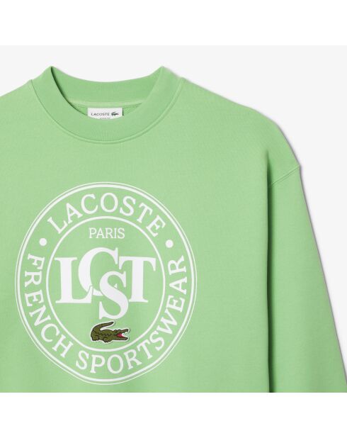 Felpa in felpa morbida con stampa Liamone