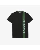 Sport Ultra Dry T-Shirt mit schwarz/streamgrünem Aufdruck