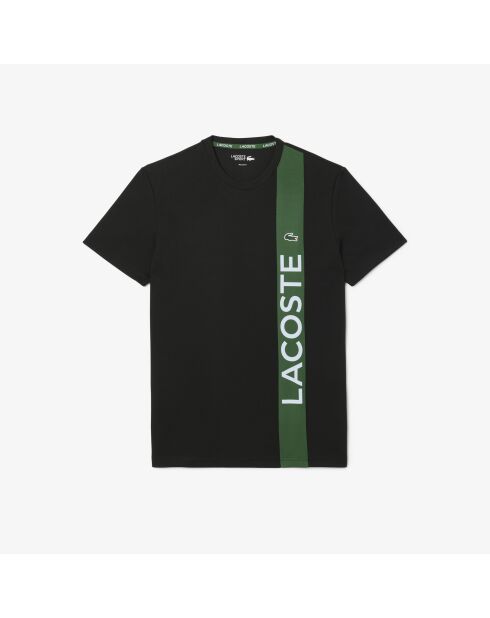 Sport Ultra Dry T-Shirt mit schwarz/streamgrünem Aufdruck