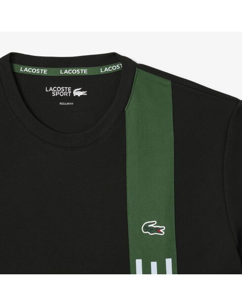 Sport Ultra Dry T-Shirt mit schwarz/streamgrünem Aufdruck