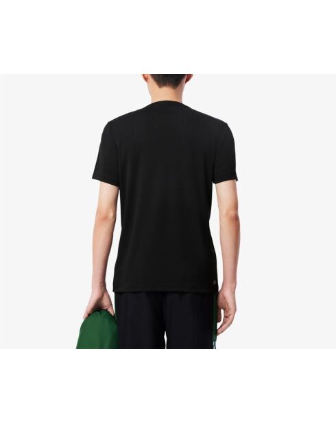 Sport Ultra Dry T-Shirt mit schwarz/streamgrünem Aufdruck