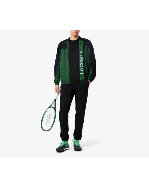 Sport Ultra Dry T-Shirt mit schwarz/streamgrünem Aufdruck