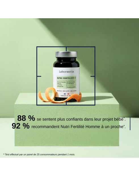 Nutri Fertility Man - 3-Monatskur 180 Kapseln - 300 ml