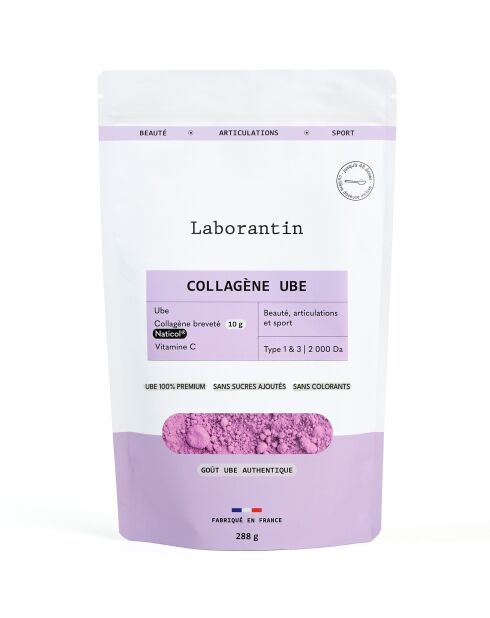 Collagen Ube in polvere - Cura di bellezza e digestione da 24 a 48 dosi - 1000 ml