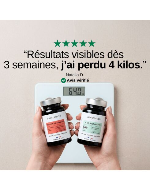 Pacchetto dimagrante - Perdita di peso e dimagrimento - 100 ml/100 ml