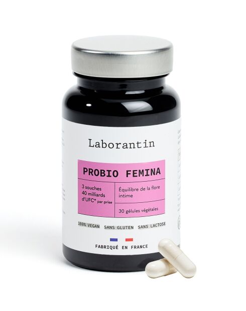 Probio Femina - Cura de confort íntimo 30 cápsulas - 100 ml