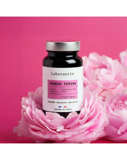 Probio Femina - Cura de confort íntimo 30 cápsulas - 100 ml