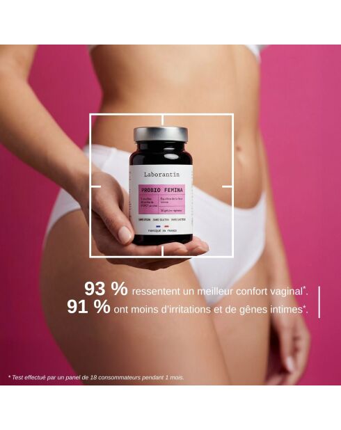 Probio Femina - Cura de confort íntimo 30 cápsulas - 100 ml