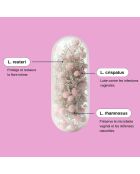 Probio Femina - Cura de confort íntimo 30 cápsulas - 100 ml