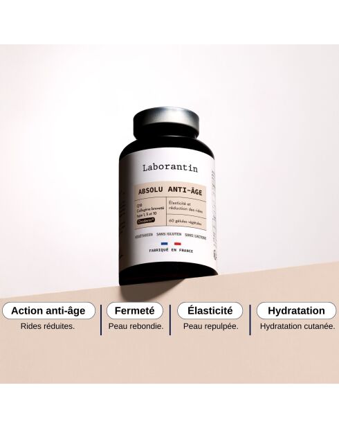 Absolute Anti-Aging - 2-monatige Kur 120 Kapseln - 200 ml