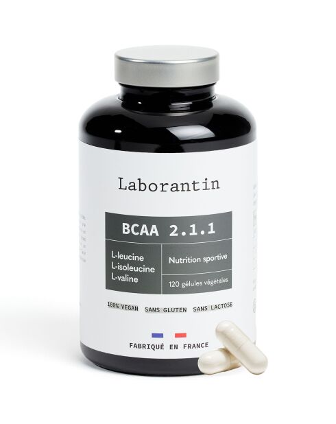 BCAA 2.1.1 - Cura para el rendimiento físico 120 cápsulas - 300 ml