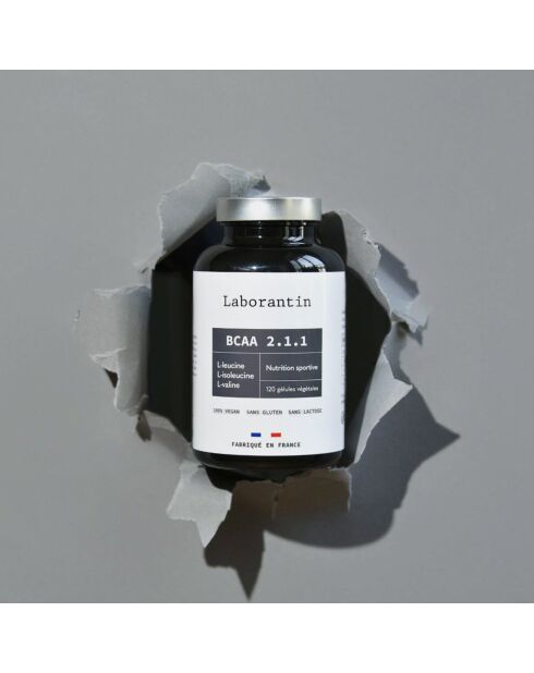 BCAA 2.1.1 - Cura para el rendimiento físico 120 cápsulas - 300 ml