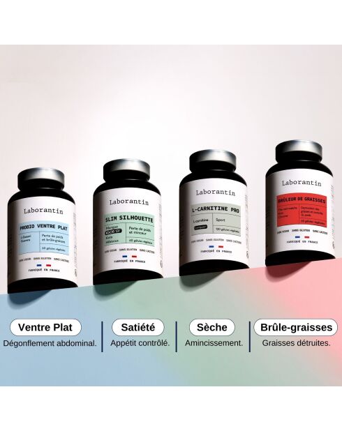 Extreme Slimming Pack - Snel en langdurig gewichtsverlies - 100 ml/100 ml/100 ml/200 ml