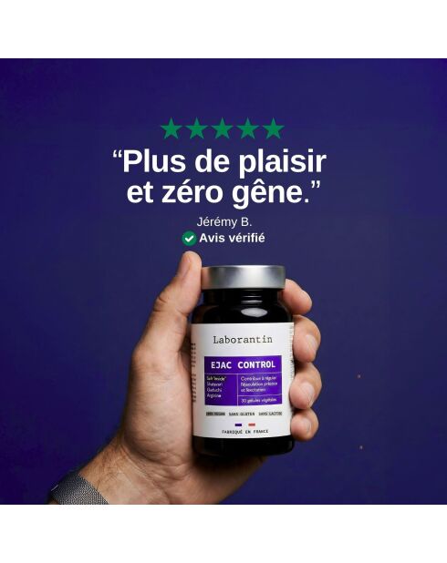 Ejakulationskontrolle - 2-monatige Kur 60 Kapseln - 200 ml