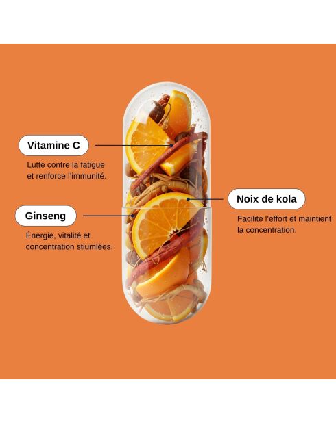 Energy Booster - Vitality Cure 60 cápsulas - 100 ml