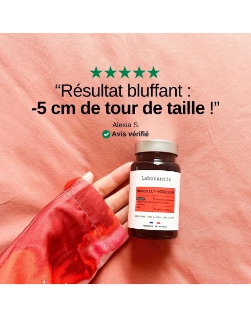 Morosil® -Slimming - Kur über 3 Monate 180 Kapseln - 300 ml