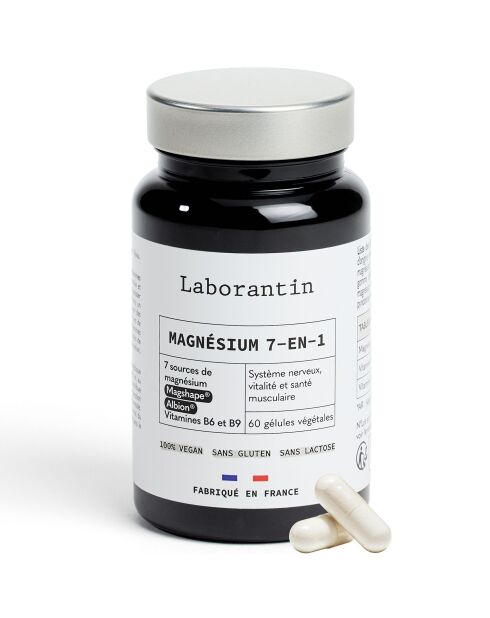 Magnesium 7-in-1 — Kur für Vitalität, Wohlbefinden und Muskelgesundheit 60 Kapseln — 100 ml