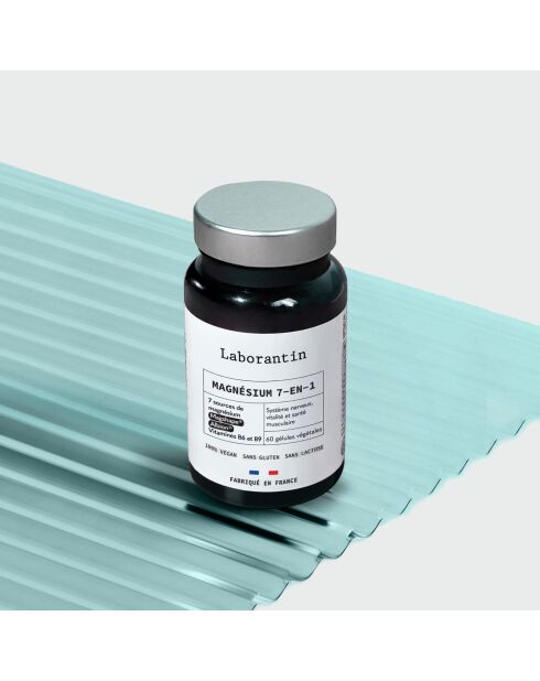 Magnesium 7-in-1 — Kur für Vitalität, Wohlbefinden und Muskelgesundheit 60 Kapseln — 100 ml