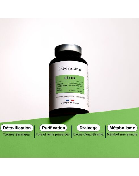 Detox - Cura purificante 60 capsule - 100 ml