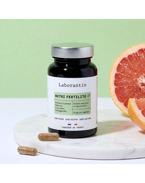 Nutri Fertility Man - Cura per il potenziamento della fertilità 60 capsule - 100 ml