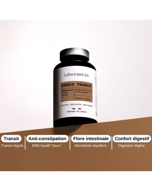 Probio Transit - Cura anti-costipazione 60 capsule - 100 ml