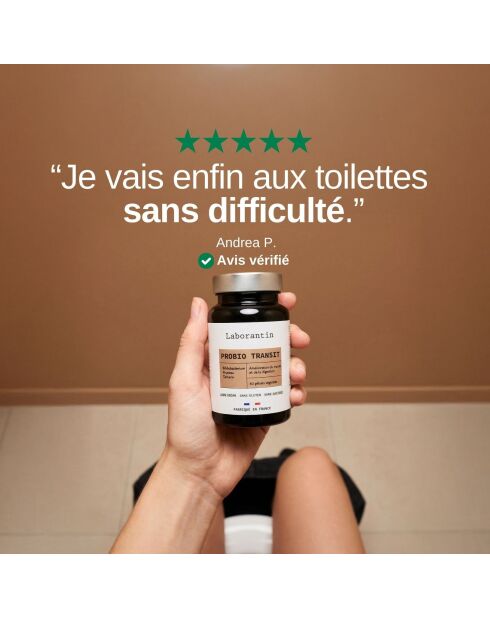 Probio Transit - Cura anti-costipazione 60 capsule - 100 ml