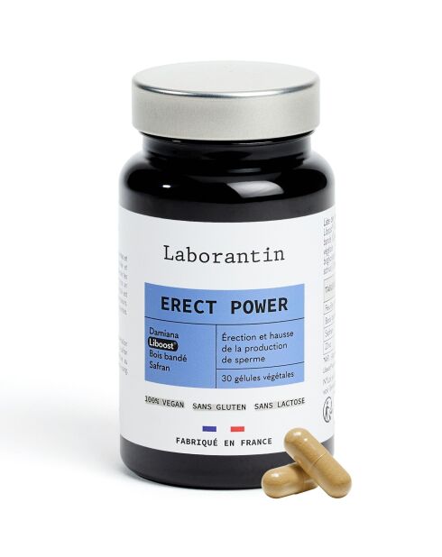 Erection Power - Cura estimuladora de erección 30 cápsulas - 100 ml
