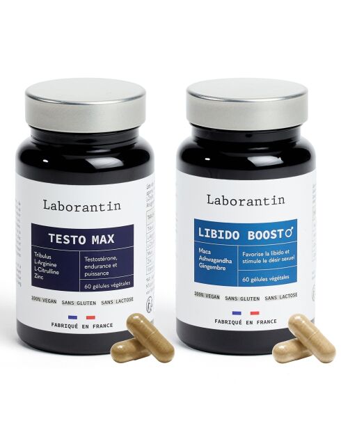 Pack Performance Masculine - Sport et libido - 100 ml / 100 ml