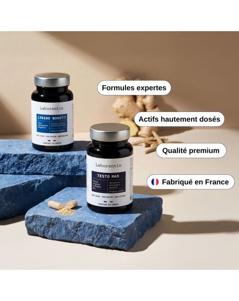 Pack Performance Masculine - Sport et libido - 100 ml / 100 ml