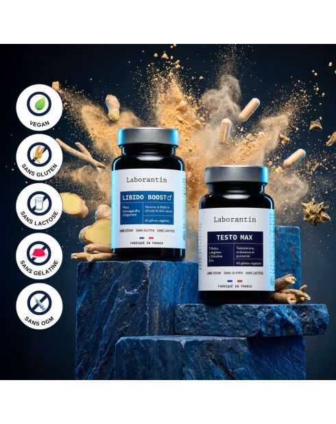 Pack Performance Masculine - Sport et libido - 100 ml / 100 ml