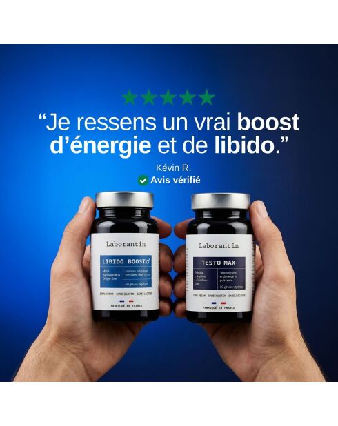 Pack Performance Masculine - Sport et libido - 100 ml / 100 ml