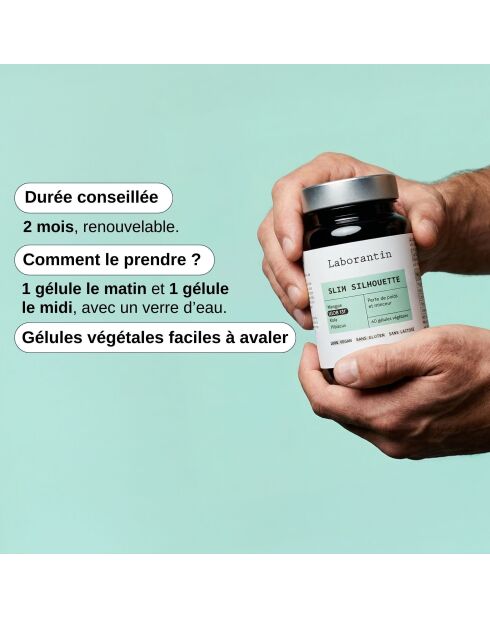 Slim Silhouette - cura per 2 mesi 120 capsule - 200 ml