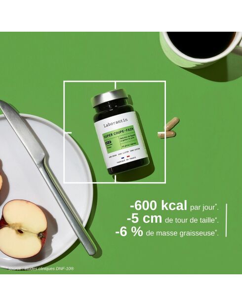 Super Appetite Suppressant - kuur van 2 maanden 120 capsules - 200 ml