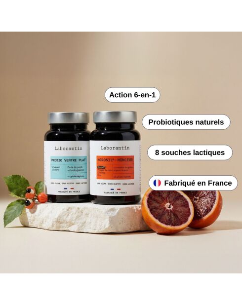 Pacchetto per pancia piatta - Refined Waist - 100 ml/100 ml