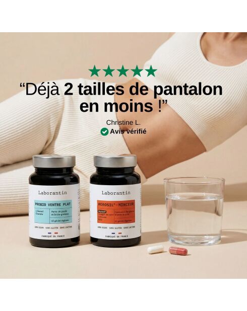 Pacchetto per pancia piatta - Refined Waist - 100 ml/100 ml