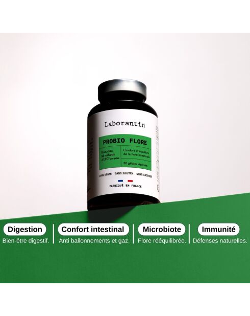 Probio Flore - Cura della digestione 30 capsule - 100 ml