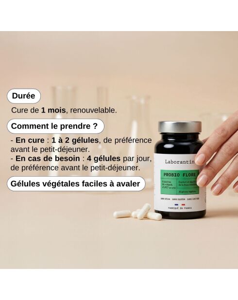 Probio Flore - Cura della digestione 30 capsule - 100 ml