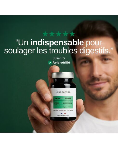 Probio Flore - Cura della digestione 30 capsule - 100 ml