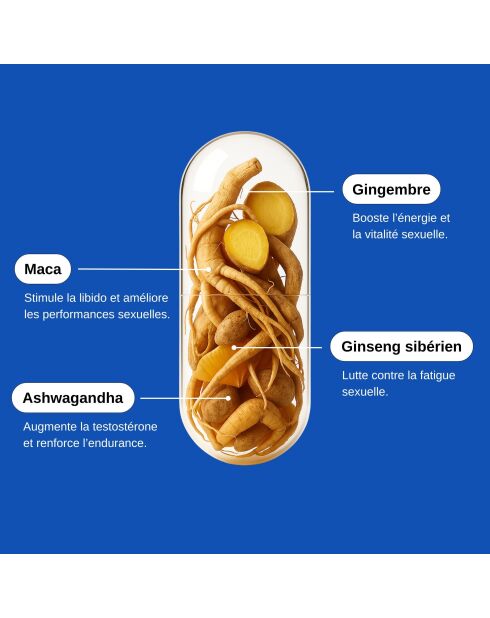 Libido Boost Homme - Cura del desiderio maschile 60 capsule - 100 ml