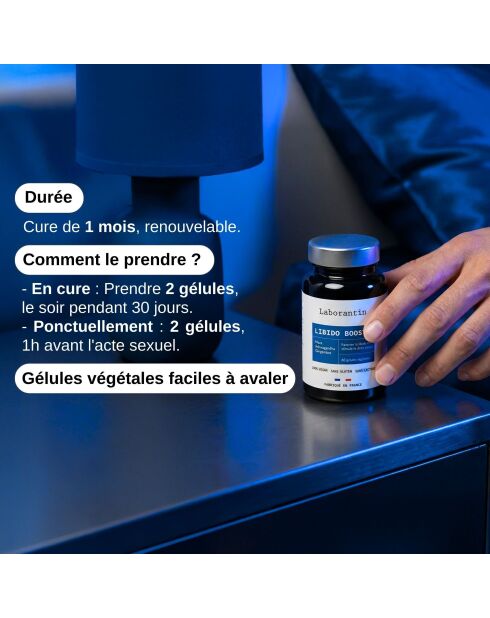 Libido Boost Homme - Cura del desiderio maschile 60 capsule - 100 ml