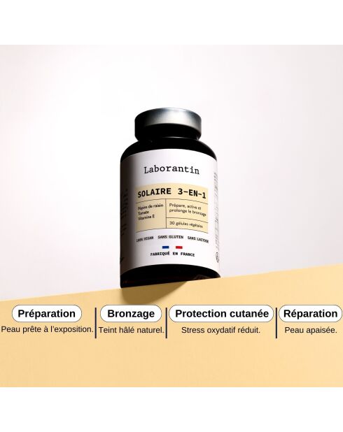 3-in-1-Sonnenpflege - Bräunungskur 30 Kapseln - 100 ml