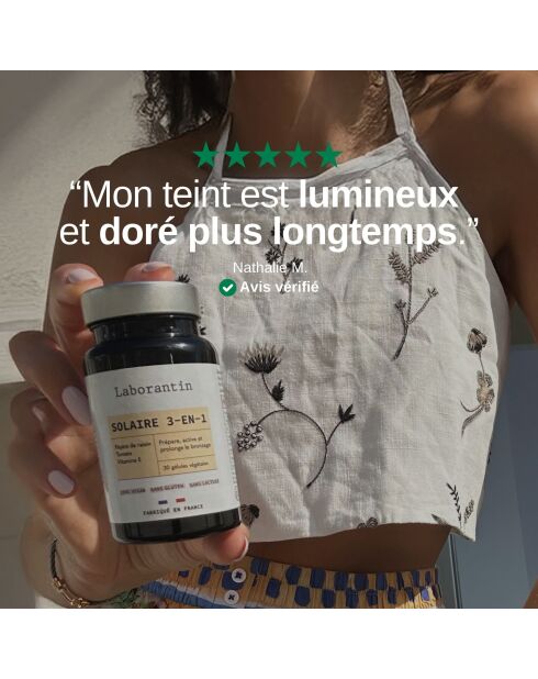 3-in-1-Sonnenpflege - Bräunungskur 30 Kapseln - 100 ml