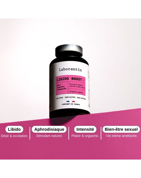 Libido Boost - Donna - Cura del desiderio femminile 60 capsule - 100 ml