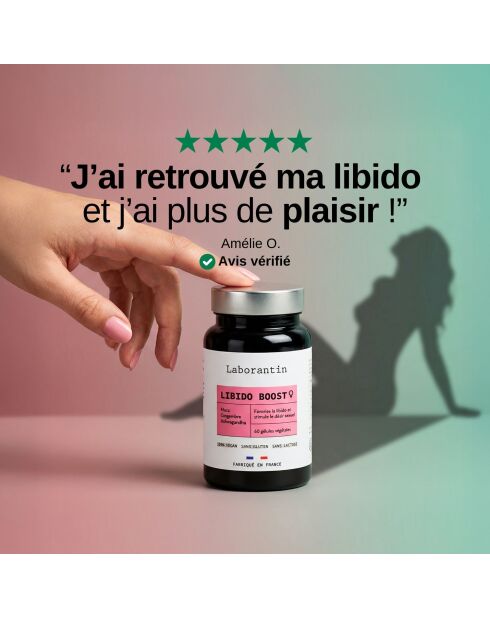 Libido Boost - Donna - Cura del desiderio femminile 60 capsule - 100 ml