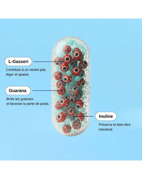 Probio Flat Belly - Cura dimagrante e digestiva 60 capsule - 100 ml