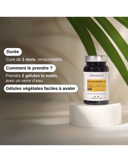 Multivitamin 30 - Cura immunitaria 60 capsule - 100 ml