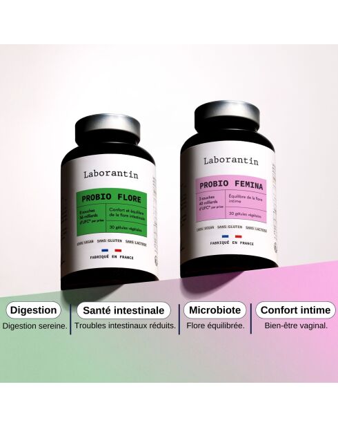 Pacchetto benessere femminile - Comfort digestivo e intimo - 100 ml/100 ml