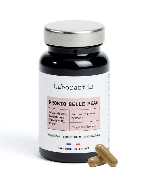 Probio Belle Peau - Cura della pelle pulita 60 capsule - 100 ml