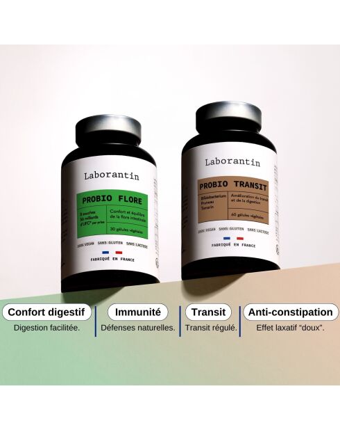 Pack Confort Intestinal - Digestion et transit - 100 ml / 100 ml