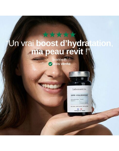 Super Hyaluronic - Hydratatie- en vlekbehandeling 30 capsules - 100 ml